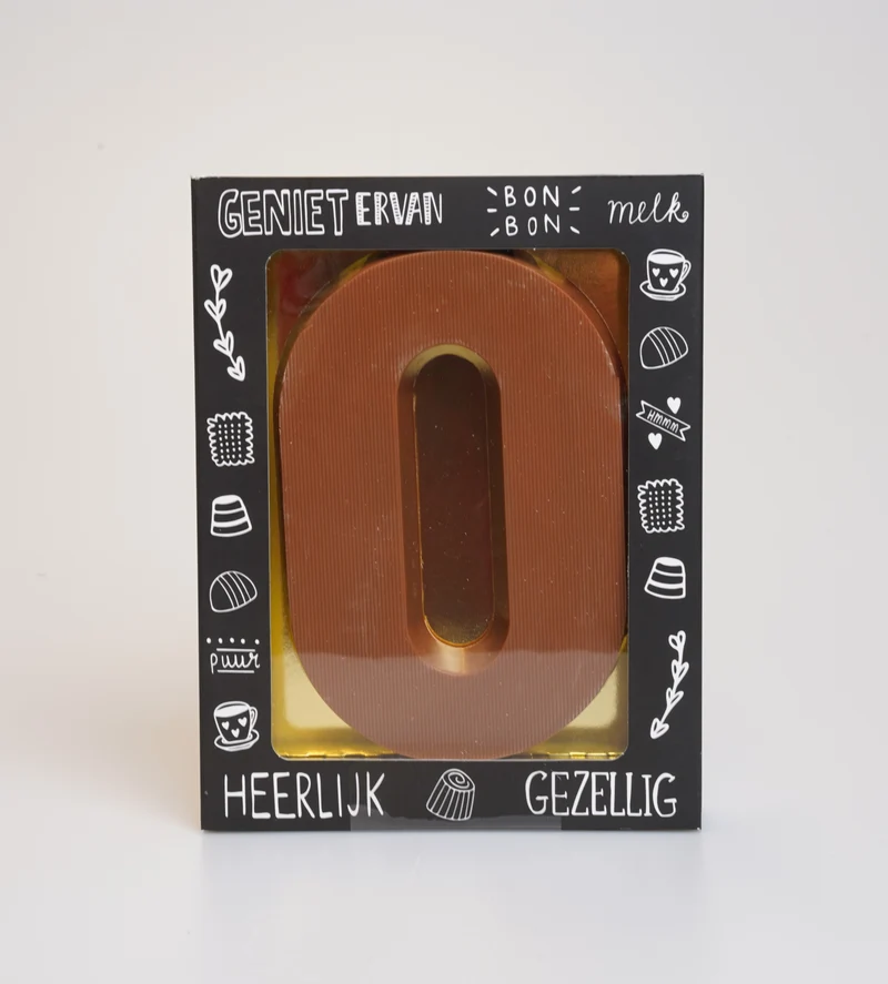 Chocolade Letter Melk O 135 Gram
