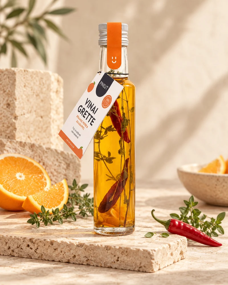Vinaigrette maken | Spaanse Peper & Sinaasappel | Pineut