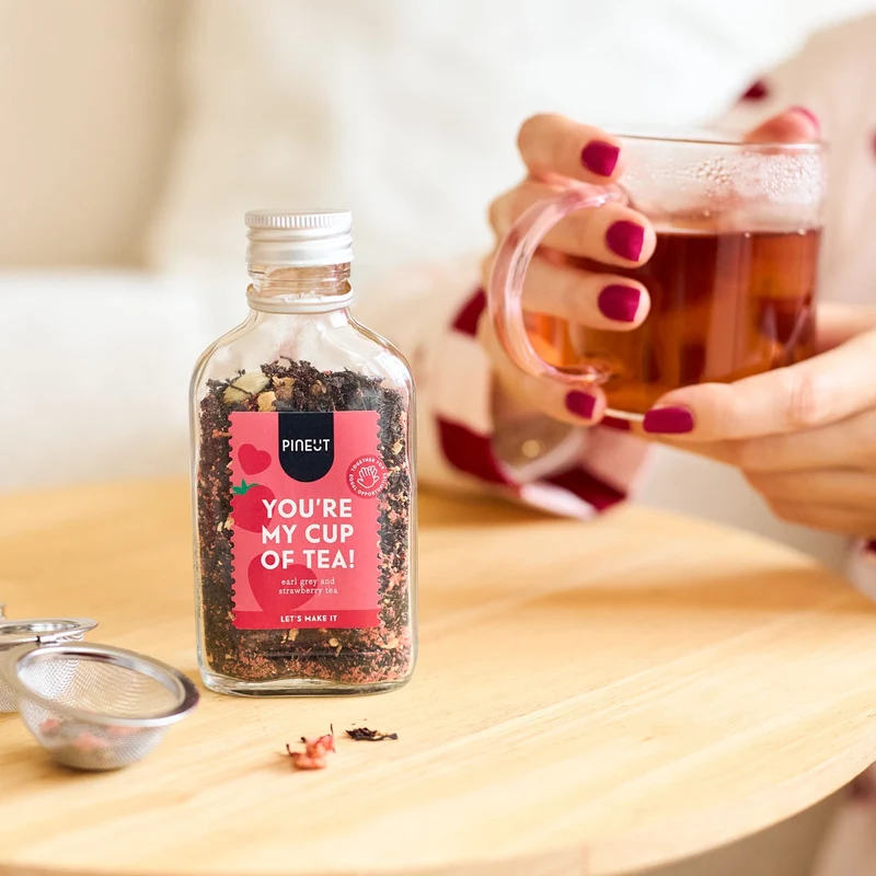 You’re my cup of tea | theemix earl grey met aardbei