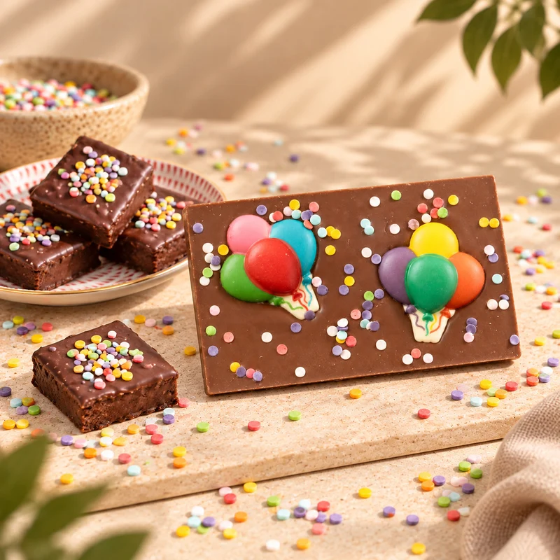 Gefeliciteerd chocolade cadeaubox