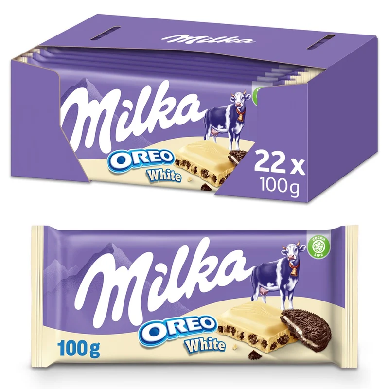 Milka Oreo Wit Doos 22 x 100 Gram