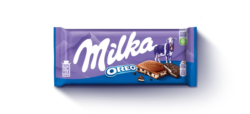 Milka Oreo Chocolade Reep 100 Gram