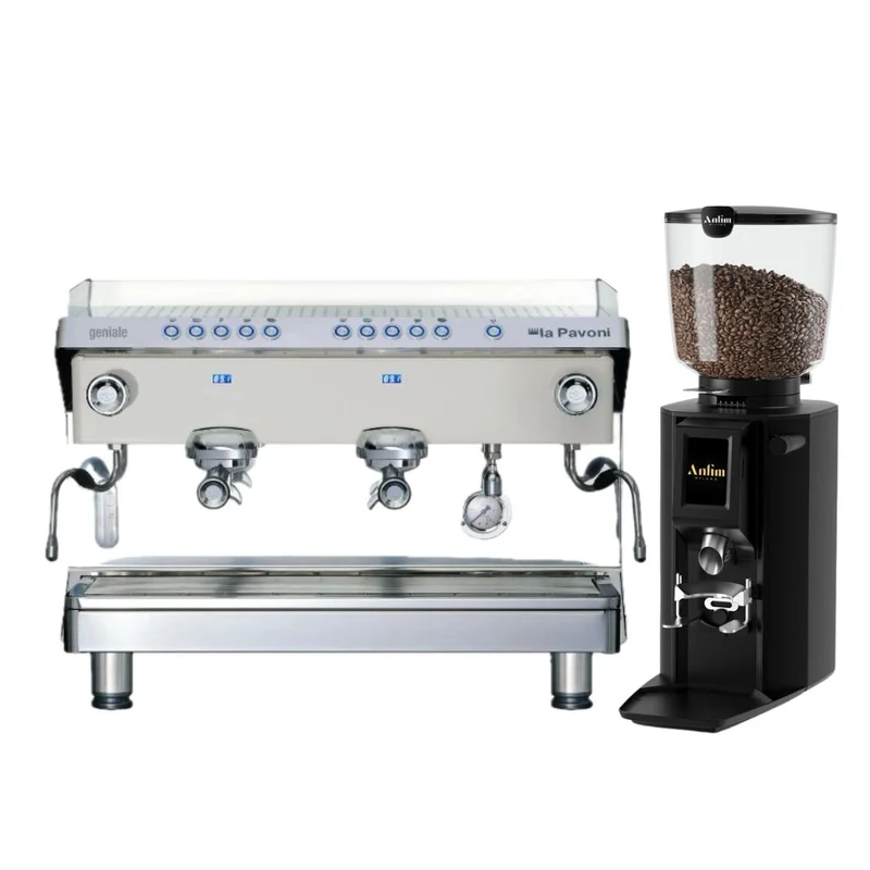 La Pavoni Geniale espressomachine + Bonemaler