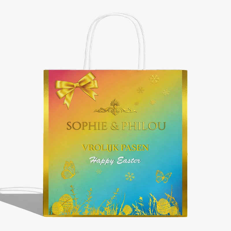 Bedrukt Sophie & Philou Paastasje All-over Design (50 stuks)
