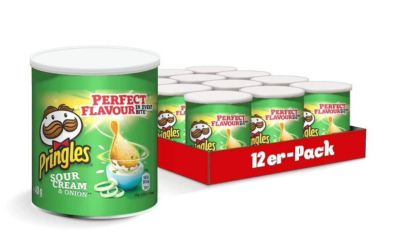 Pringles Sour Cream & Onion 12x40 Gram