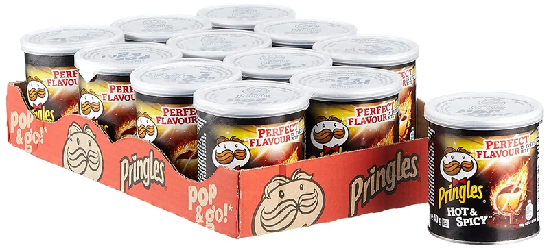 Pringles Hot & Spicy 12x40 Gram