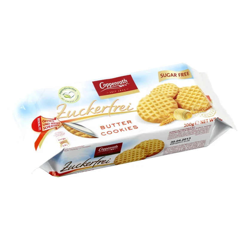 Suikervrij Koekjes Butter Cookies 200 Gram