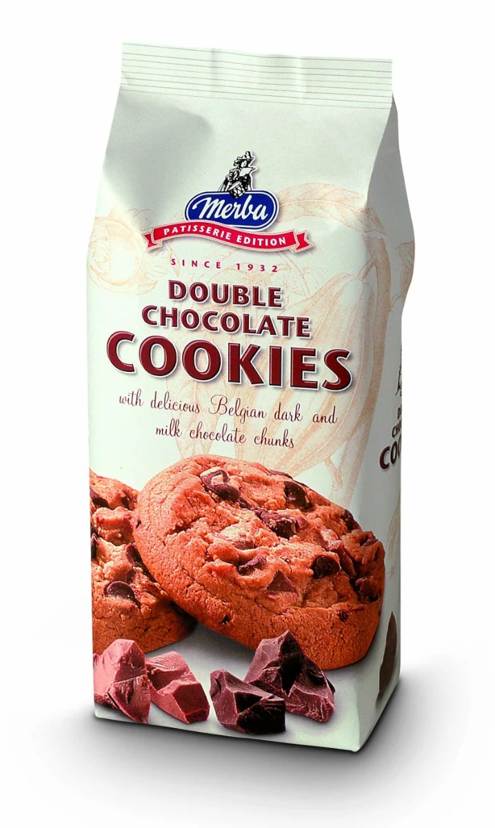 Merba Double Chocolate Koekjes 200 Gram