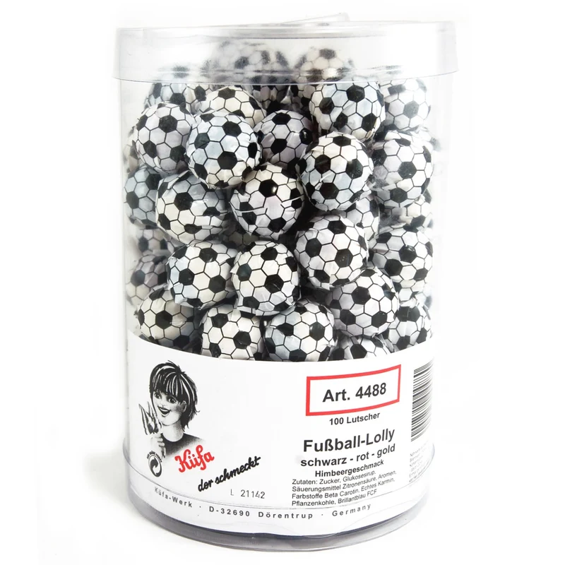 Voetbal Lolly 100 Stuks