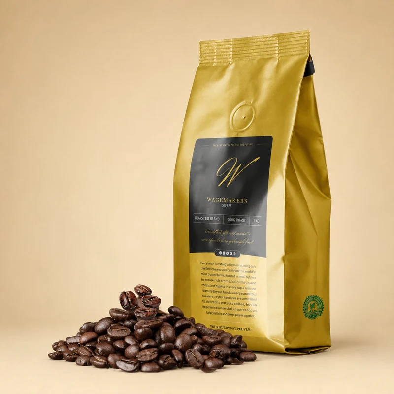 Medium Roast koffiebonen 1 kg | Voor thuis en bedrijven
