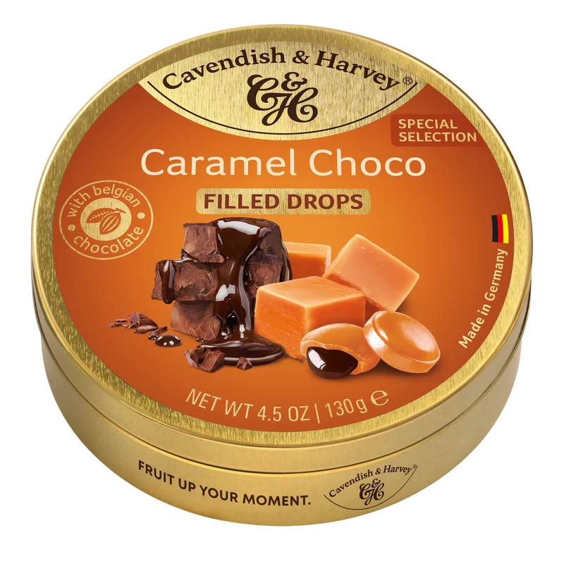 Cavendish & Harvey Caramel Chocolade 130 Gram