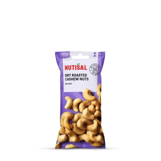 Nutisal Cashew Dry Roasted Salted 14 x 60 Gram