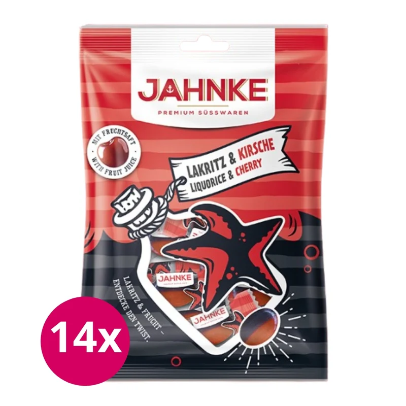 Jahnke Drop Kers Doos 14 x 125 Gram