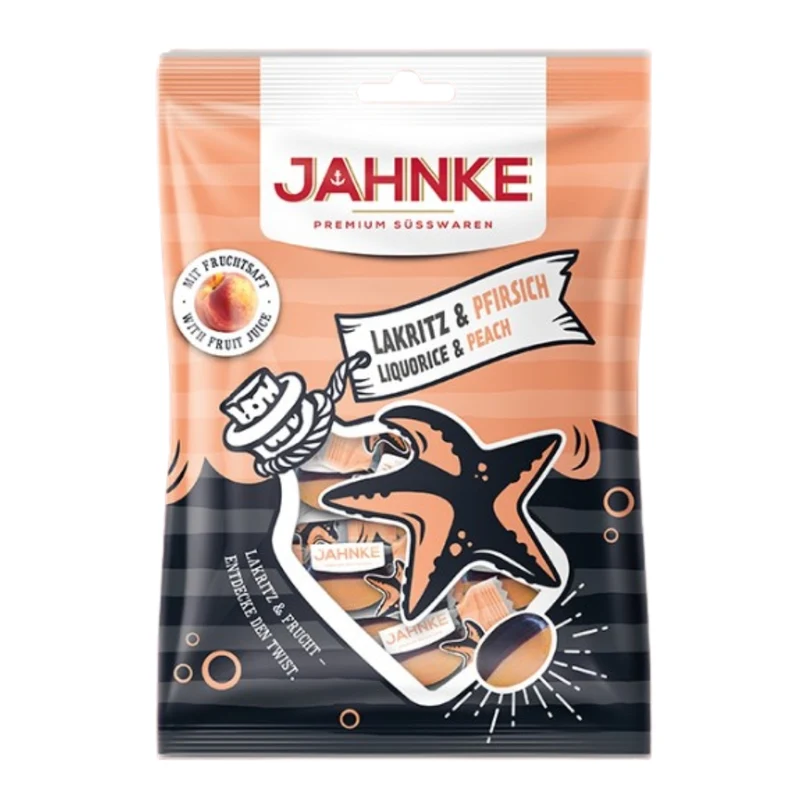 Jahnke Drop Perzik 125 Gram