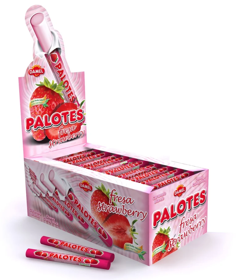Damel Palotes Aardbei 200 Stuks