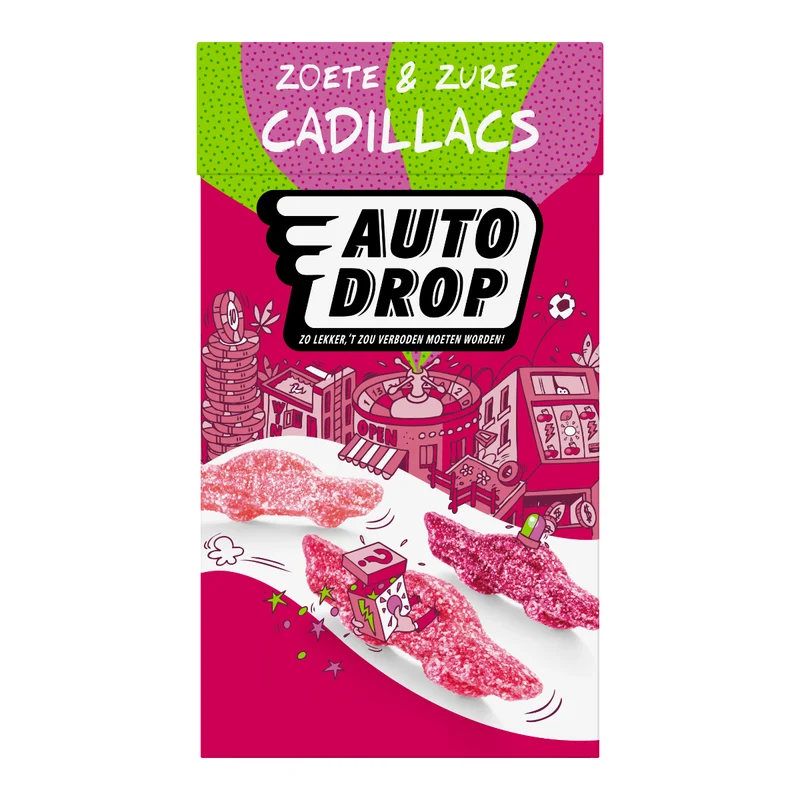 Autodrop Zoete & Zure Cadillacs (6x270 gram)
