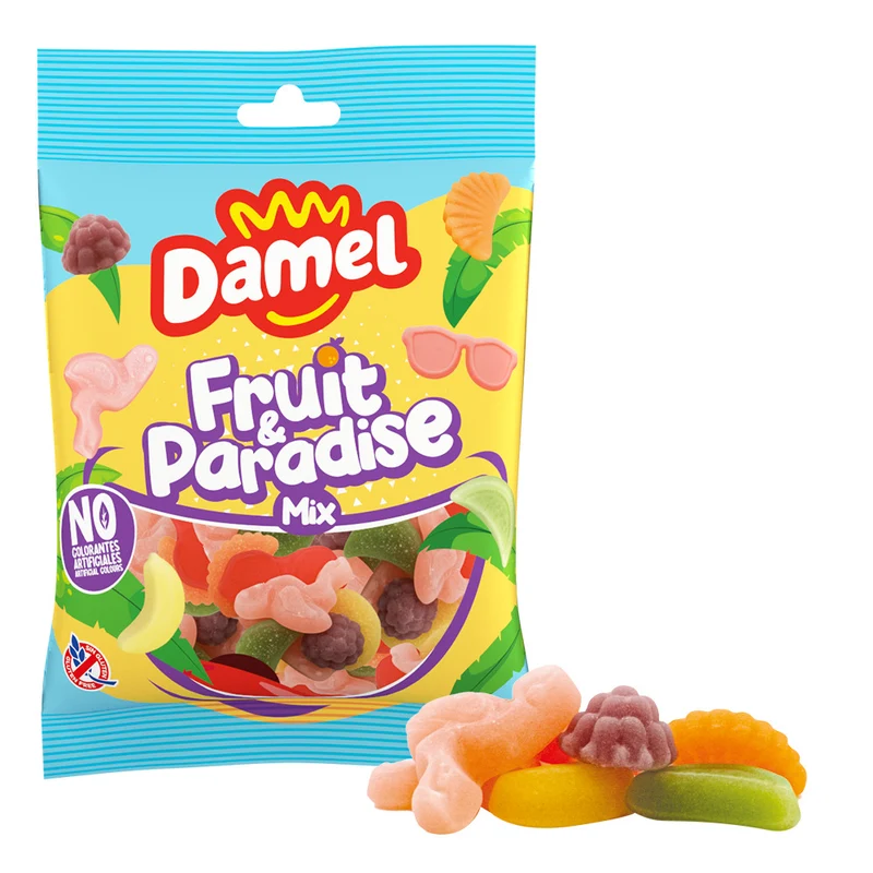 Damel Fruit & Paradise Mix 135 Gram