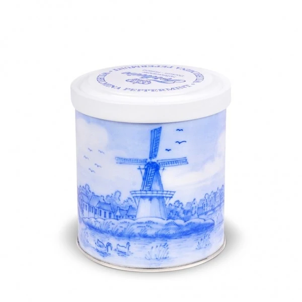 Fortuin Pepermunt Delftsblauw Blik 6 x 500 Gram