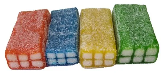 Damel Fizzy Bricks Mix 1 Kilo