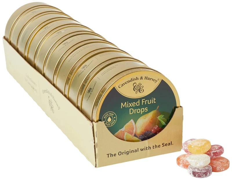 Cavendish & Harvey Mixed Fruit 9 x 200 Gram