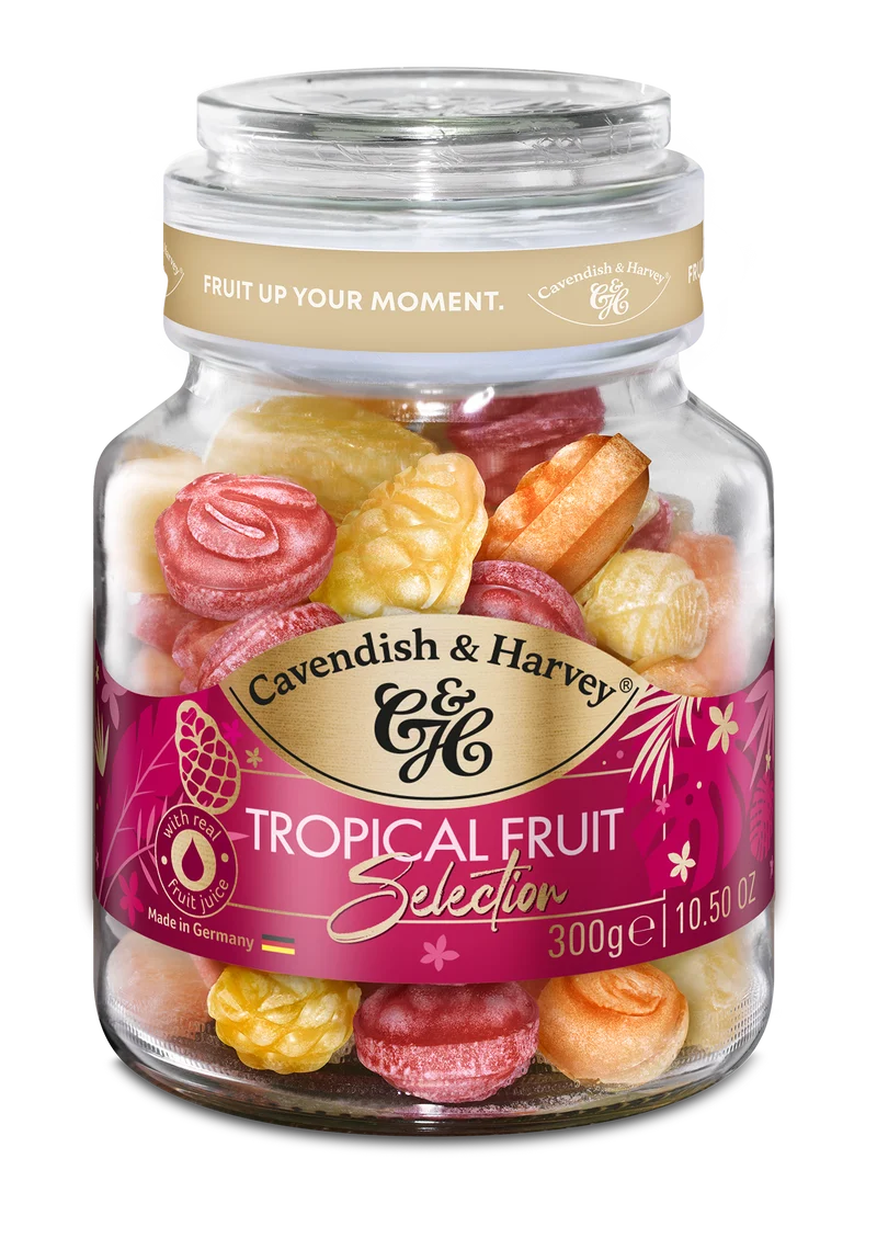 Cavendish & Harvey Tropical Jar 300 Gram