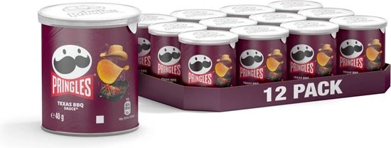 Pringles Texas BBQ 12x40 Gram