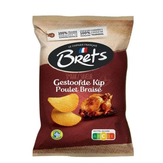 Brets Gestoofde Kip 125 Gram