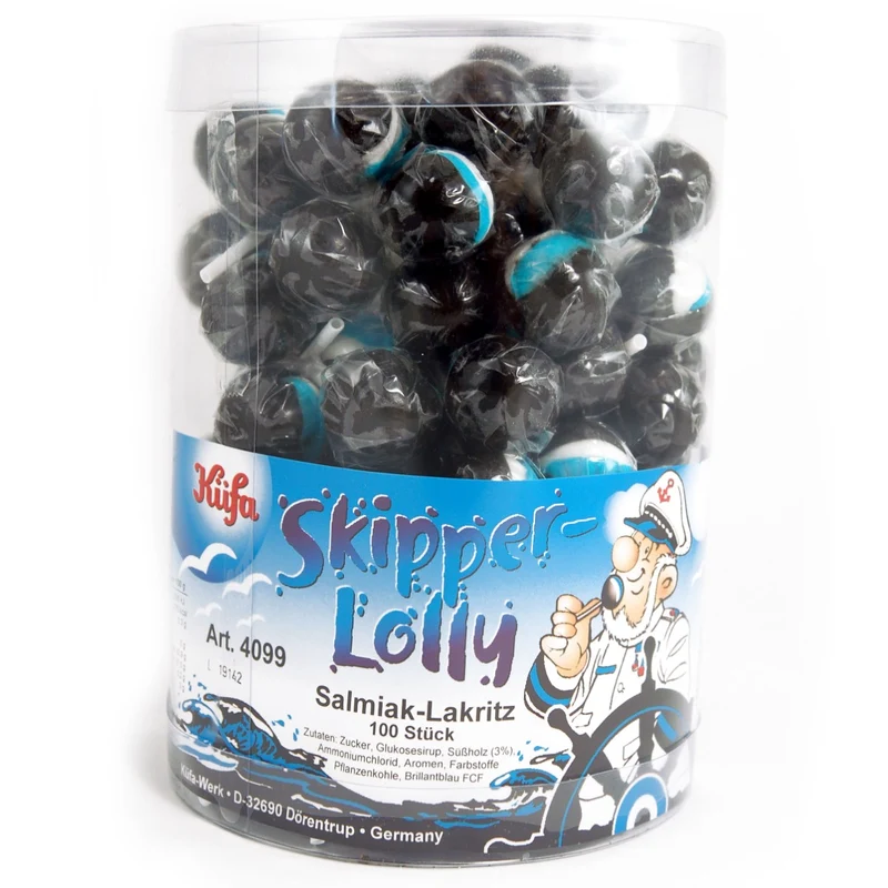 Salmiak Lolly 100 Stuks