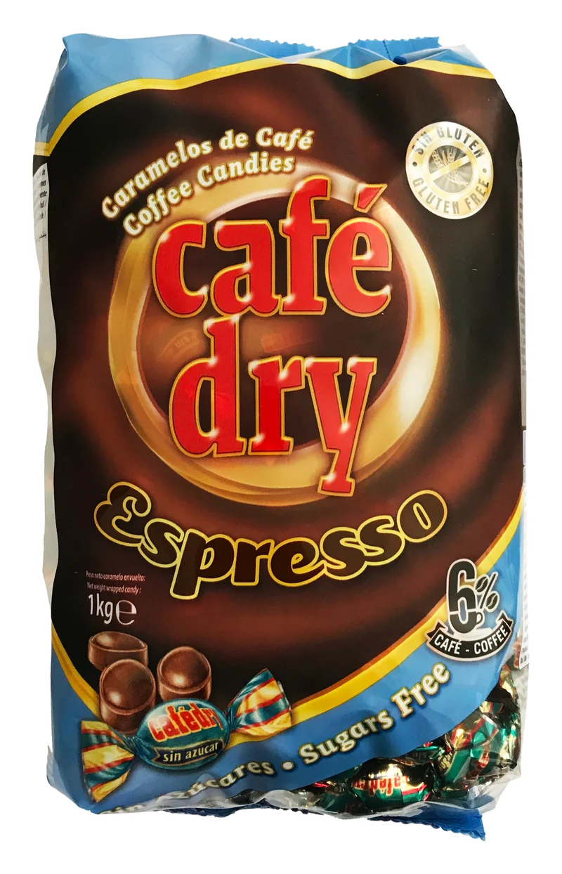 Cafe Dry Espresso Suiker Vrij 1 Kilo