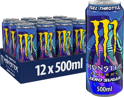 Monster Energy Full Throttle Zero Sugar 12x500ML