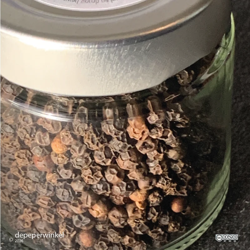 Zwarte Sarawak peper GI