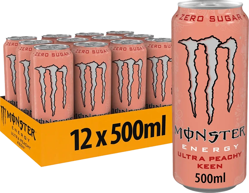 Monster Energy Ultra Peachy Keen 12x500ML