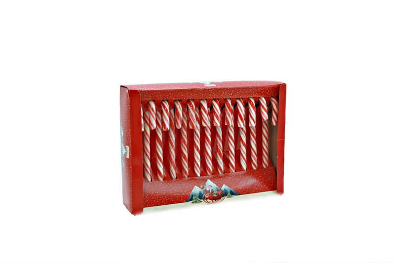 Candy Canes Rood Wit 12 Stuks