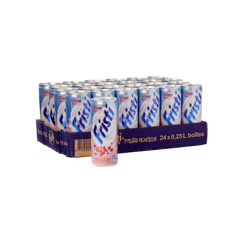 Fristi Rood Fruit Blik 24 x 250ML