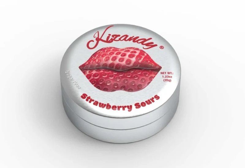 Kizandy Strawberry Sours 35 Gram