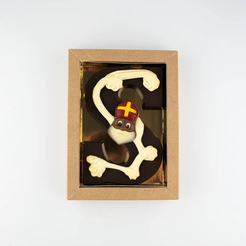 Chocolade Letter Puur S - 240 Gram