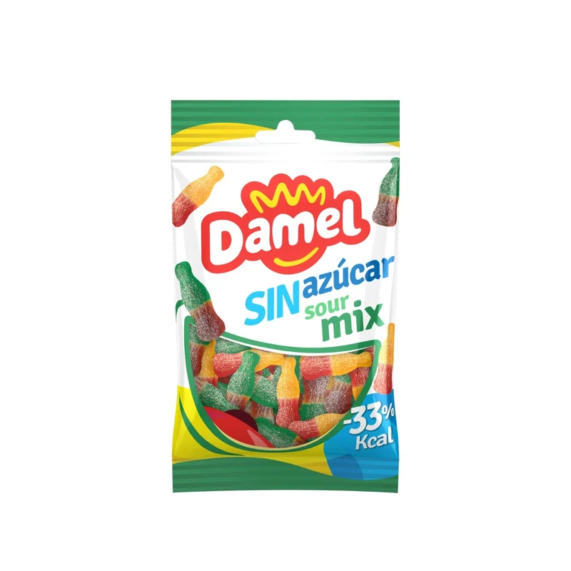 Damel Sour Mix Suikervrij 100 Gram