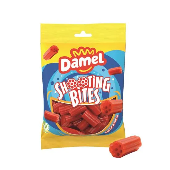 Damel Strawberry Shooting Bites 135 Gram