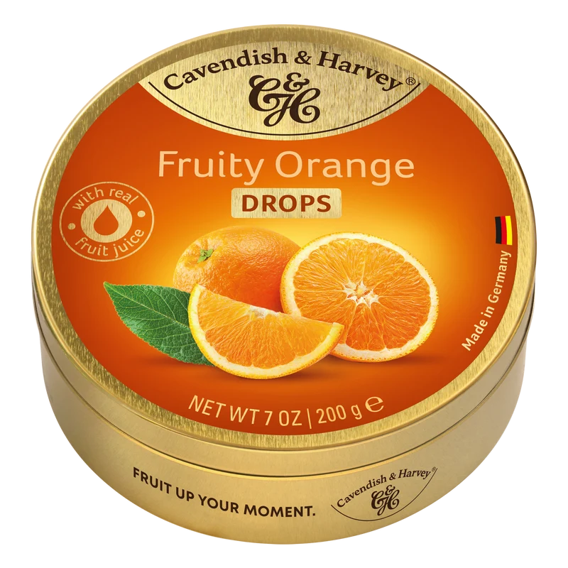 Cavendish & Harvey Fruity Orange 200 Gram