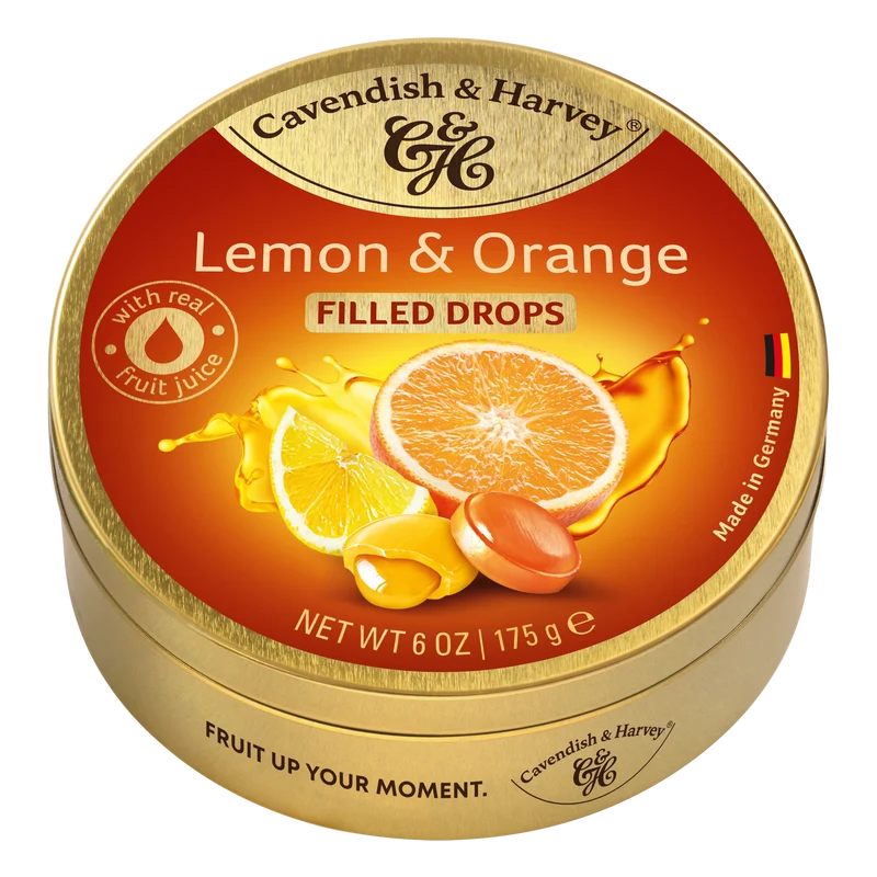 Cavendish & Harvey Lemon Orange 200 Gram