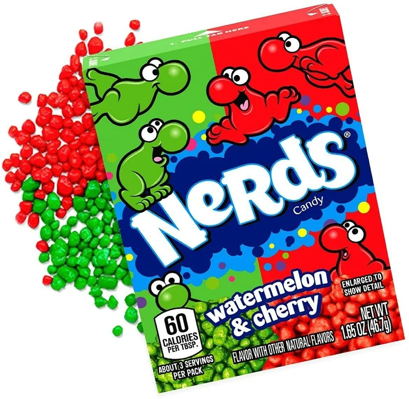 Wonka Nerds Watermelon Cherry 47 Gram