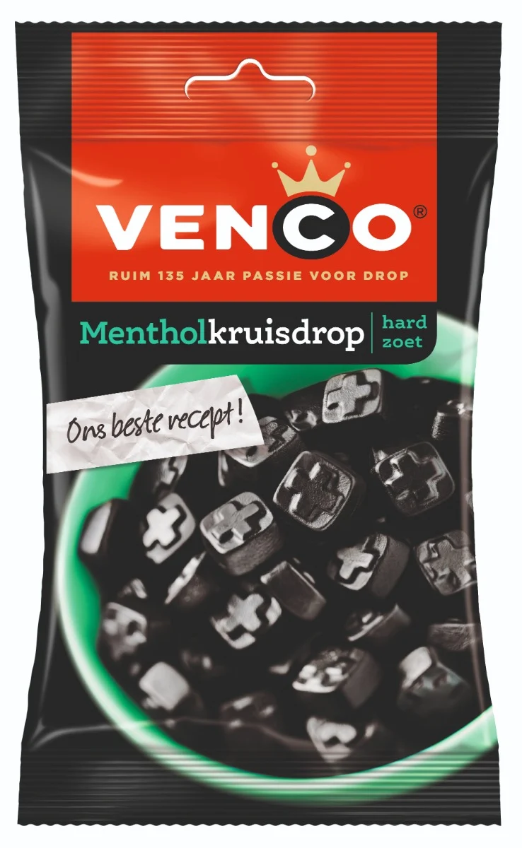 Venco Menthol Kruisdrop 173 Gram