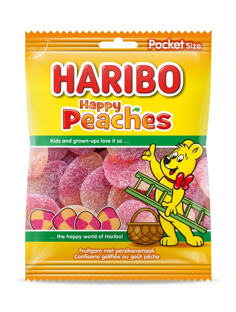 Haribo Perziken 75 Gram