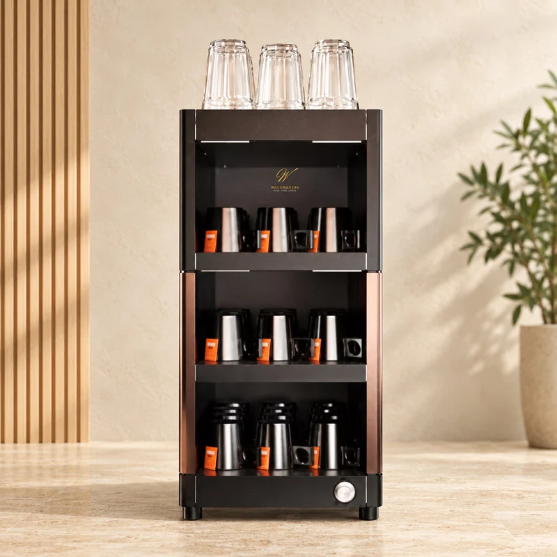 ETNA Koppenwarmer - Roestvrijstalen Design voor Perfect Voorverwarmde Kopjes