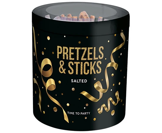 Party Pretzels In Koker