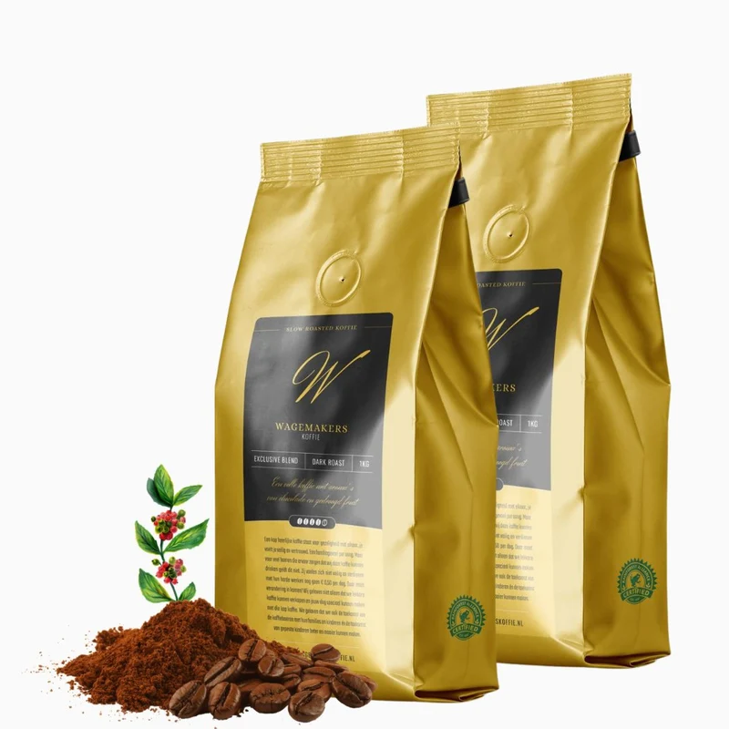 2x Koffie Gemalen (Per Kilo)