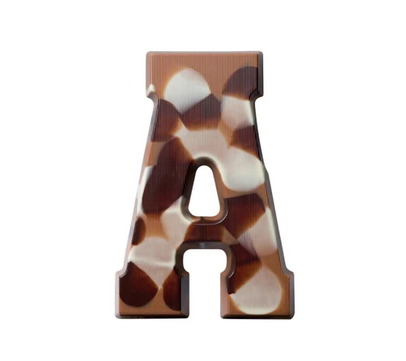 Praline Chocoladeletter A t/m Z | Melk | Glutenvrij