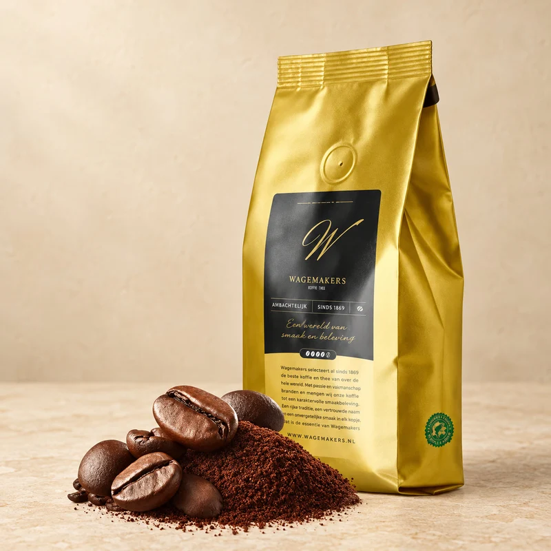 Gemalen koffie snelfiltermaling 1 kg