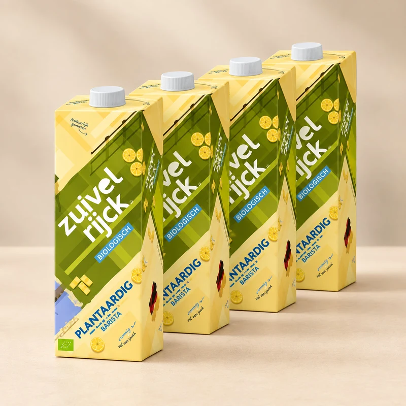 Zuivelrijck Biologische Plantaardig Barista Haver - 6 x 1 liter