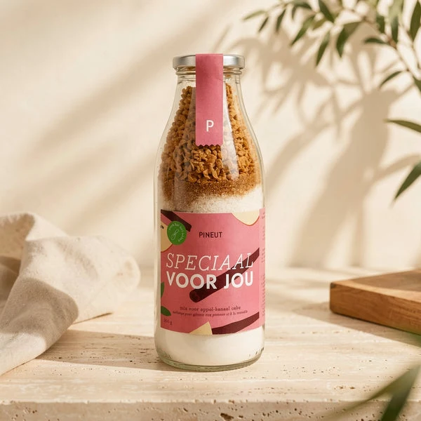 Appel-kaneel Cake Bakmix | Lekker bij Koffie & Thee